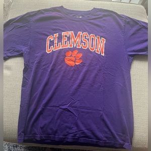 Clemson shirt, size large, Russell brand, low price!